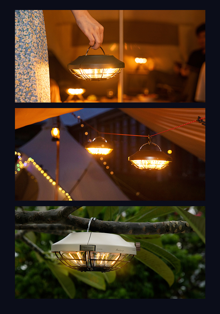 Haloop Patio Umbrella Light Camping Pole Light - Olight UK