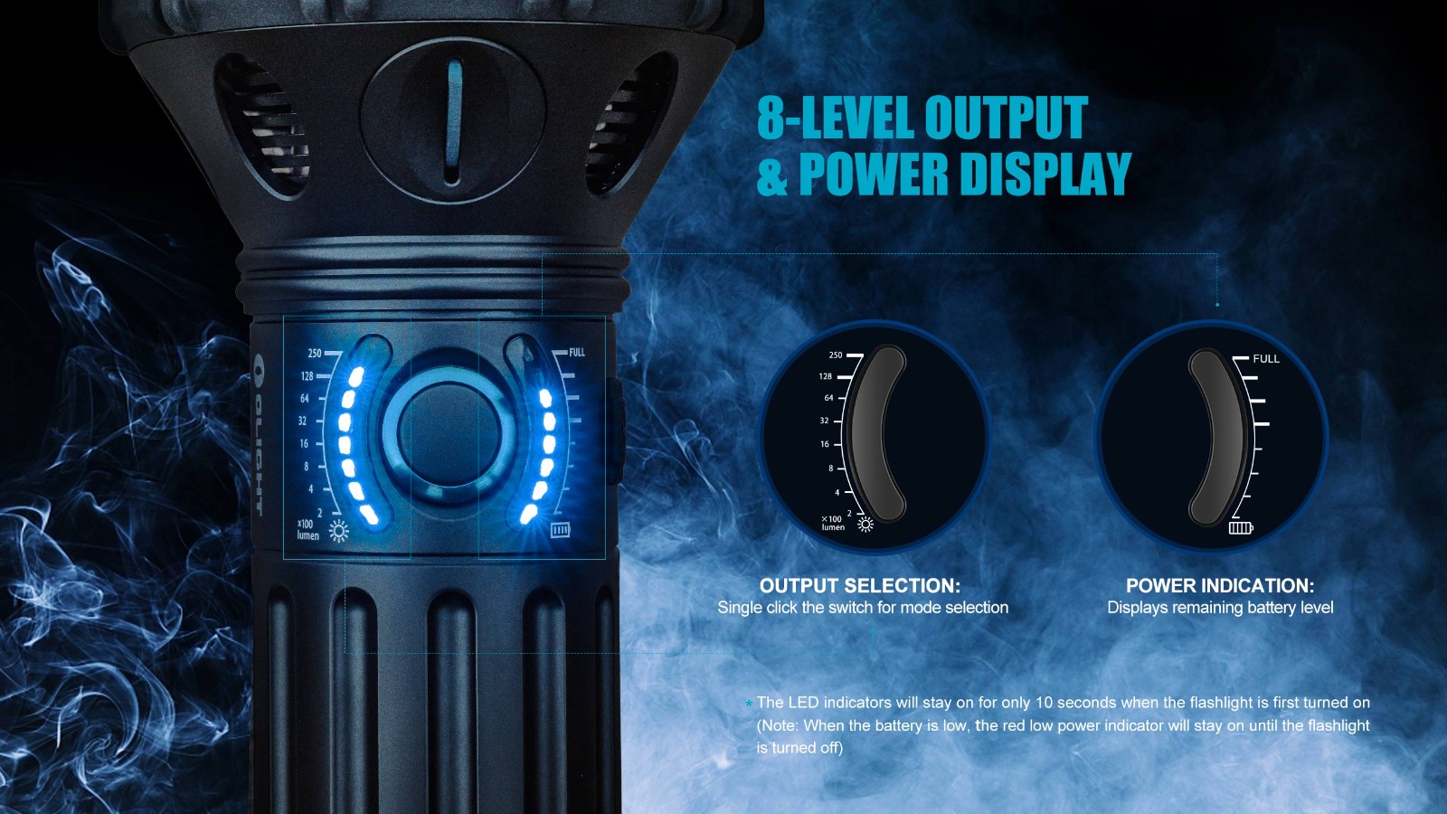 X9R Marauder Searchlight: 25,000 Lumens LED Torch - Olight UK