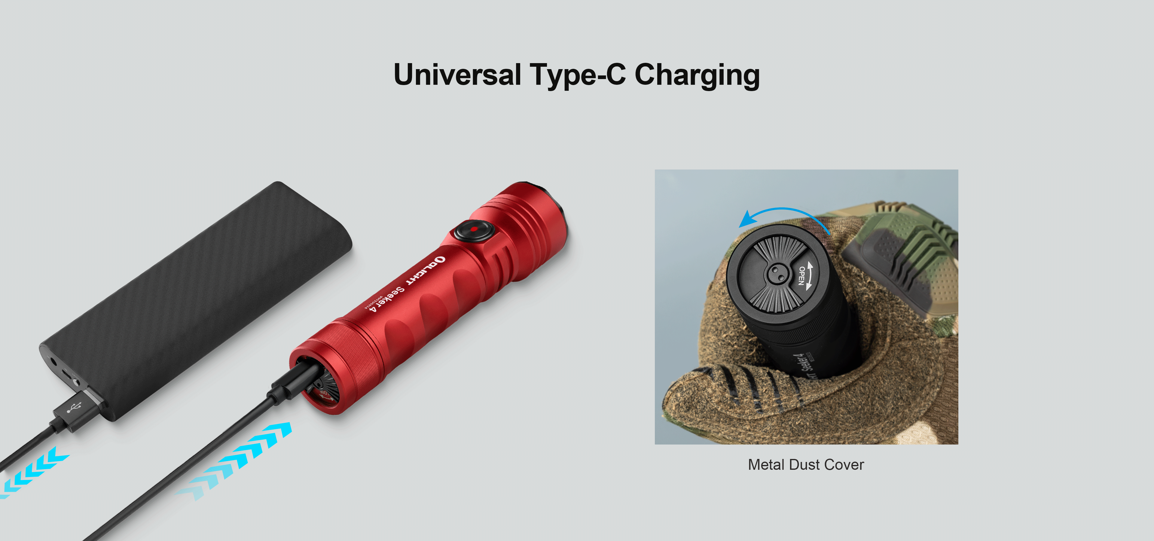 Seeker 4 USBC Rechargeable EDC Torch With 3100 Lumens & 400 meters