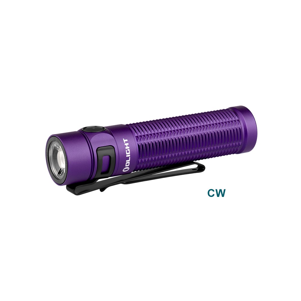 Olight Baton 3 Pro Max Led Torch 2500 Lumens Purple