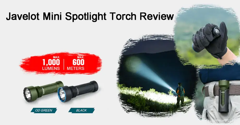 Javelot Mini Spotlight Torch Review