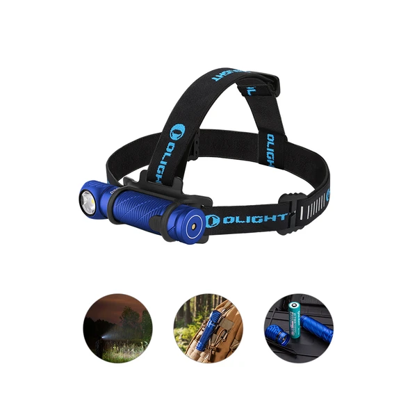Perun 2 Brightest Head Torch, Rechargeable Olight UK