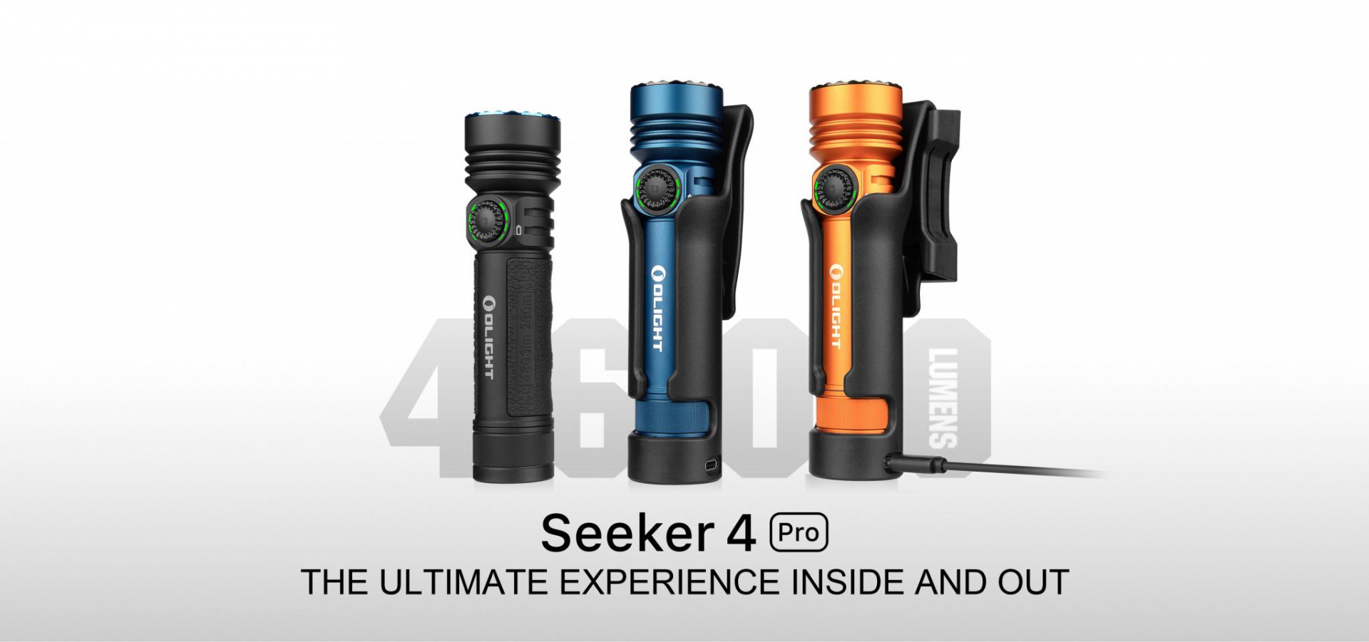 Seeker 4 Pro Perun 3 Mini Oclip Pro Rechargeable Flashlight Bundle