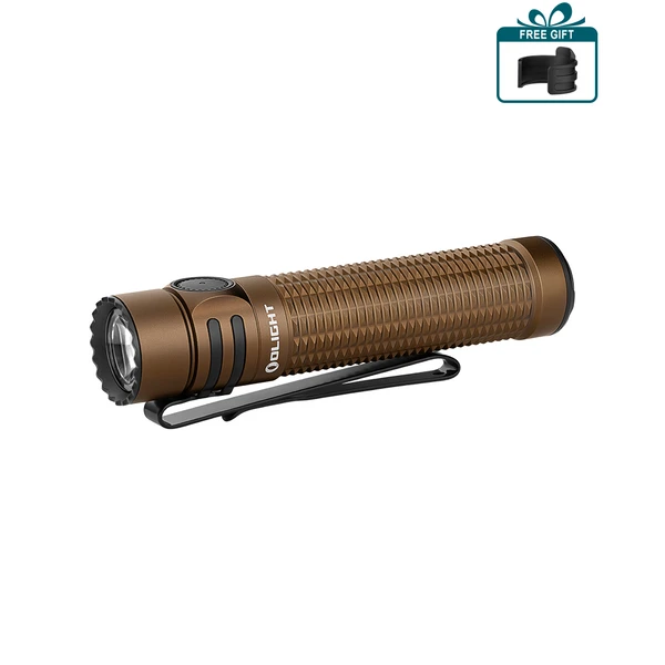 Warrior Mini 3 Portable Hand Torch with Free Clip Mount Olight UK